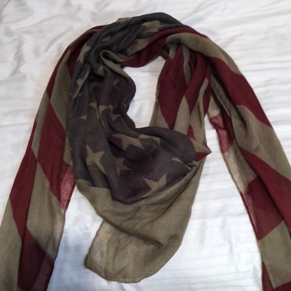 American Flag Scarf